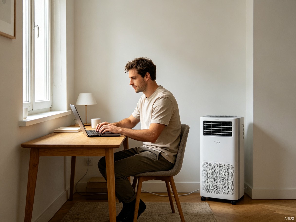 Vier Einsatzorte der Mini-Klimaanlage