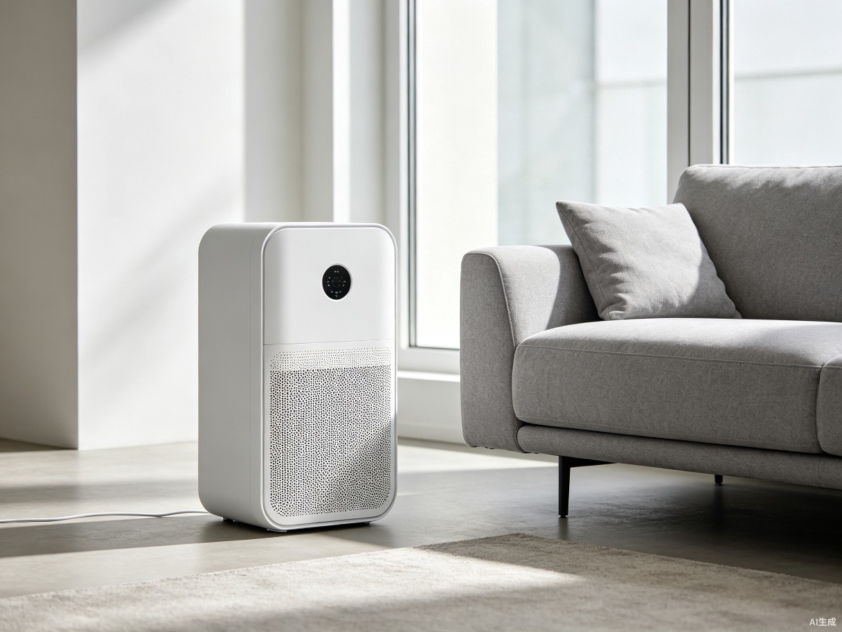 Die Mini-Klimaanlage im modernen Wohnzimmer